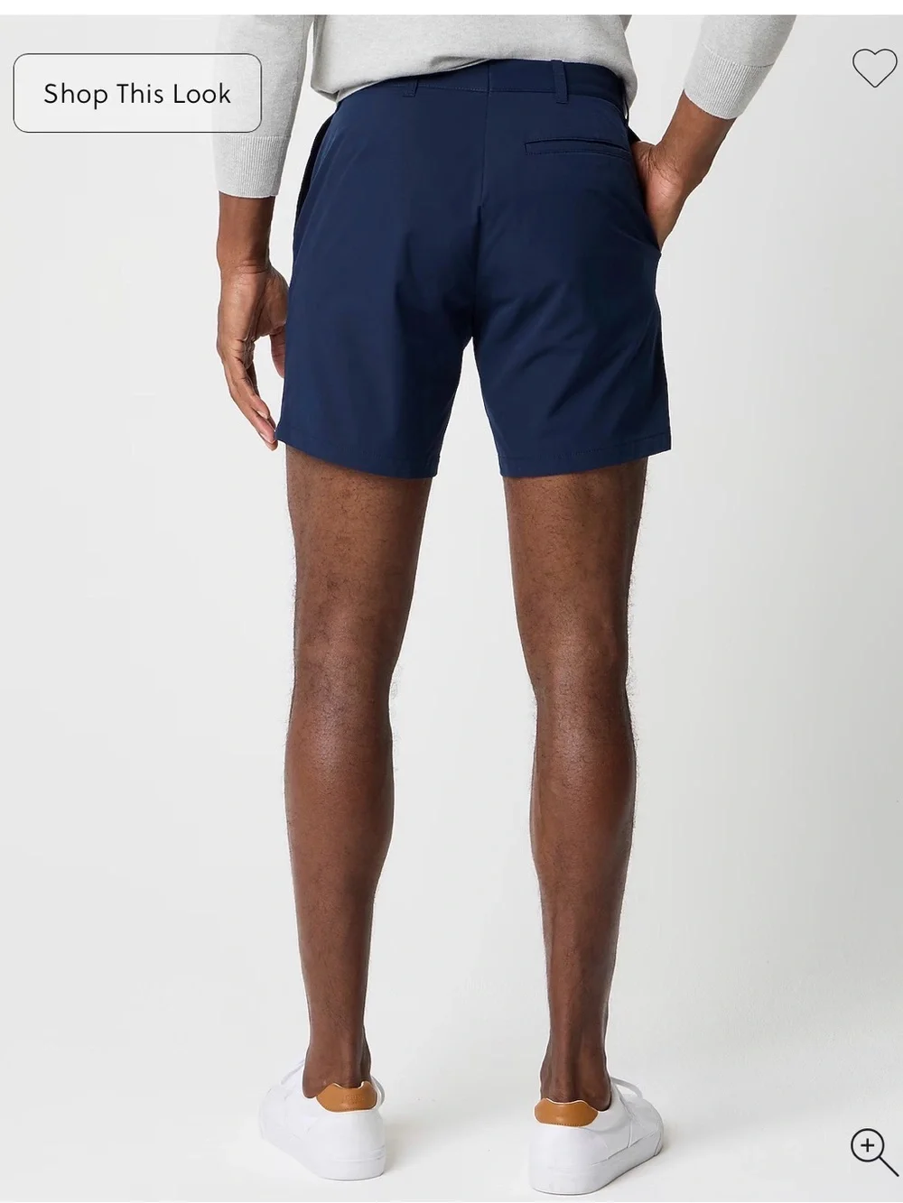 J. Crew Men's Dark Navy Flat-Front Shorts